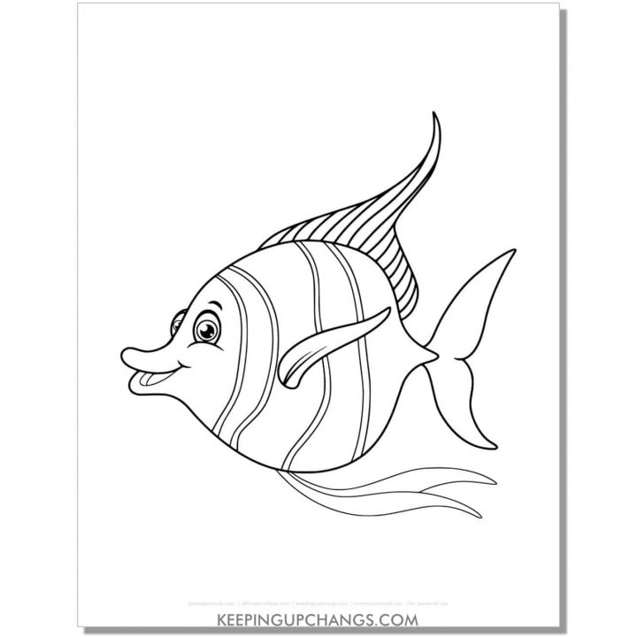75+ Free Fish Coloring Pages, Sheets [POPULAR Printables!]