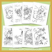 free peter pan pictures to color for toddlers, kids, adults.