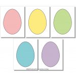 Free Easter Egg Templates, Outlines Silhouettes [TOP Printables!]