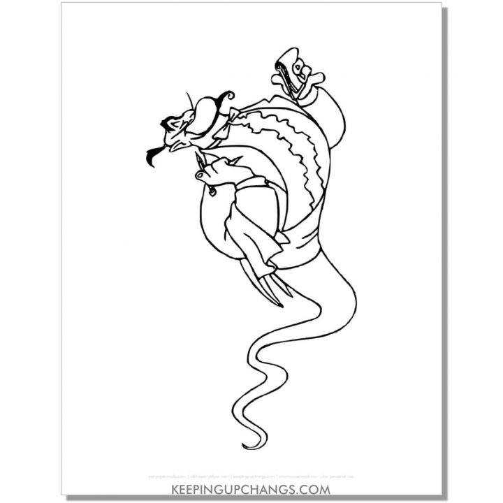 25+ Free Genie Coloring Pages, Sheets [MOST POPULAR Printables!]
