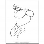 25+ Free Genie Coloring Pages, Sheets [MOST POPULAR Printables!]