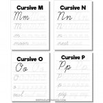 Free Large Letter Cursive Worksheets, Printables [POPULAR Download!]