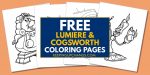 13+ Free Lumiere, Cogsworth Coloring Pages, Sheets [TOP Printables!]