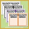 Free Halloween Bingo Game Card Printables [Tons of Variety!]