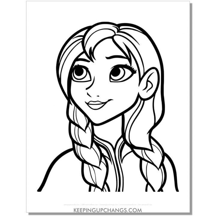 15+ Free Frozen Anna Coloring Pages, Sheets [POPULAR Printables!]