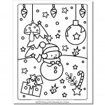 25+ Free Snowman Coloring Pages, Sheets [MOST POPULAR Printables!]