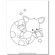 35+ Free Bat Coloring Pages, Sheets [MOST POPULAR Printables!]