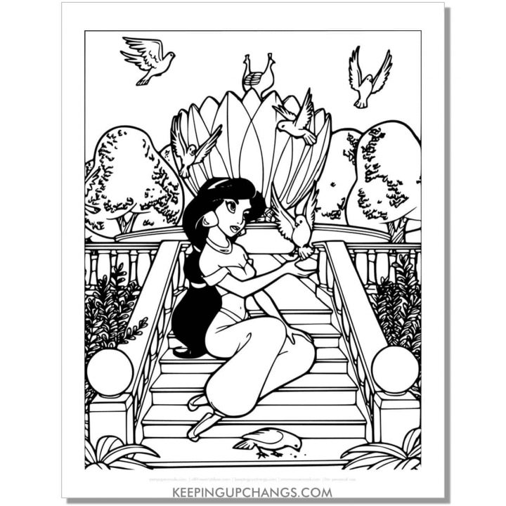 45+ Free Disney Princess Coloring Pages, Sheets [POPULAR Printables!]