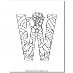 Free Letter W Coloring Pages, Sheets [TOP Printables!]