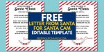 Free Santa Cam Letter [EDITABLE Printable!]