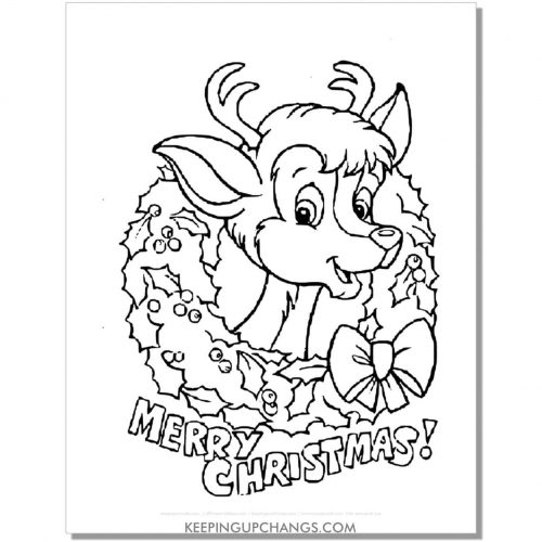 35+ Free Merry Christmas Coloring Pages, Sheets [POPULAR Printables!]