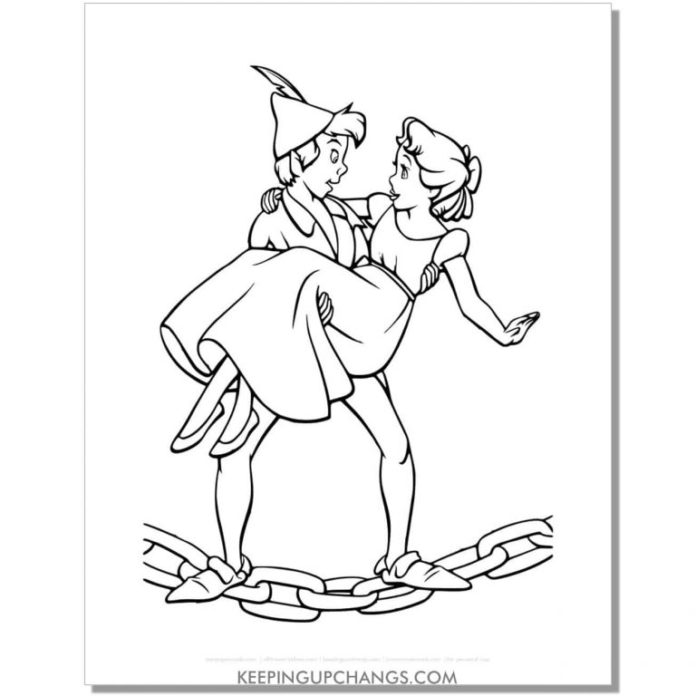 37+ Free Peter Pan Coloring Pages, Sheets [MOST POPULAR Printables!]