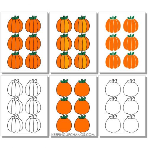 Free Pumpkin Outlines, Templates, Silhouettes [MOST POPULAR Printables!]