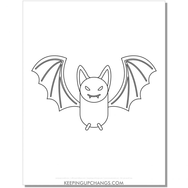 35+ Free Bat Coloring Pages, Sheets [MOST POPULAR Printables!]