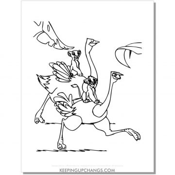 15+ Free Nala Coloring Pages, Sheets [MOST POPULAR Printables!]