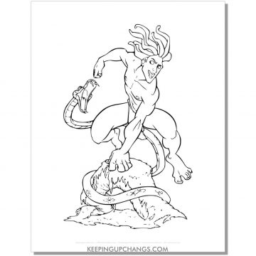 Free Tarzan Coloring Pages, Sheets [MOST POPULAR Printables!]